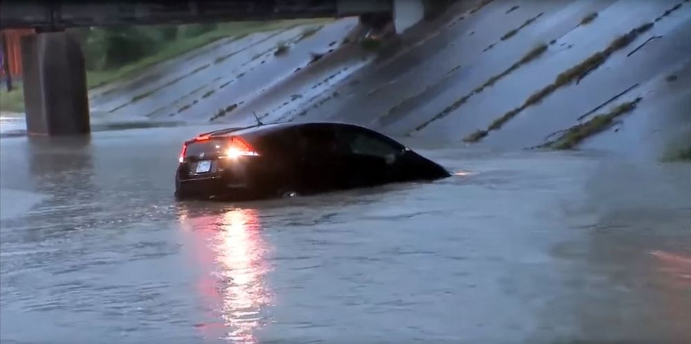Heroic 80-Year-Old Saves Man From Sinking Car in California