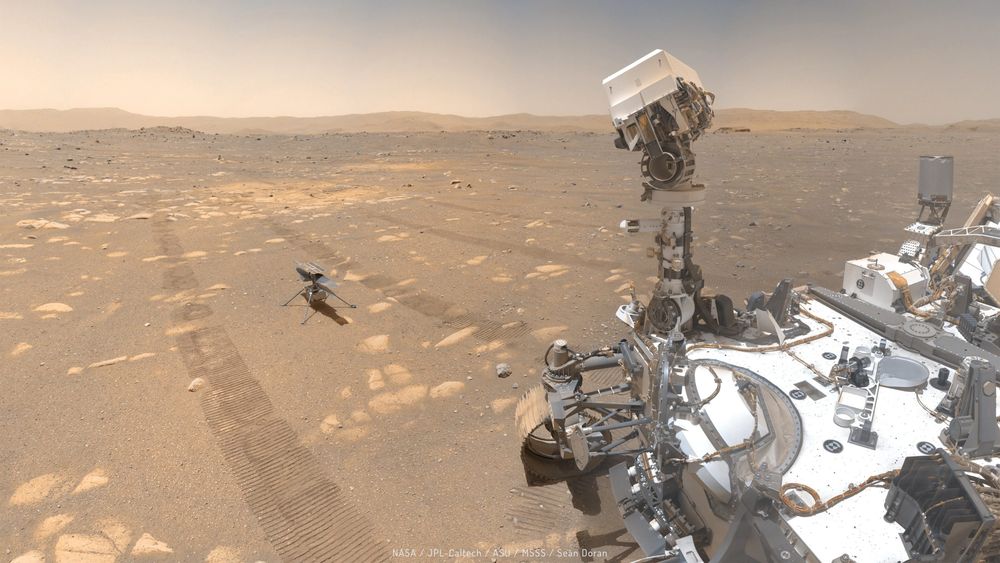 NASA’s Helicopter Ingenuity Made Its First Flight On Mars