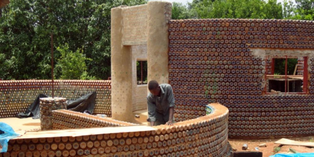 Nigeria Builds 12x Stronger Earthquake and Bullet-proof Houses with Plastic Bottles